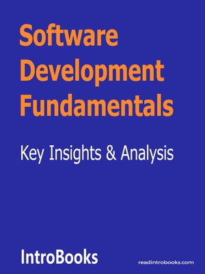 cover image of Software Development Fundamentals
